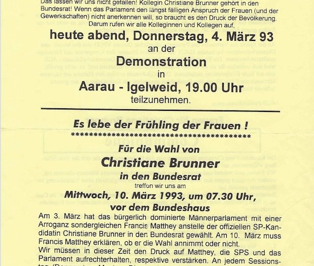 ana.words, wir wollen eine bundesraetin